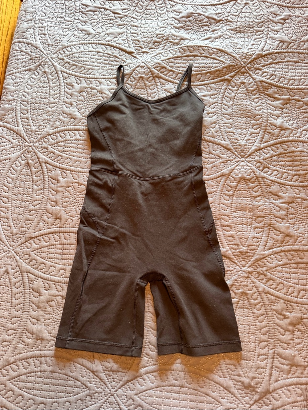 TNA Aritizia Black cross back Active jumpsuit